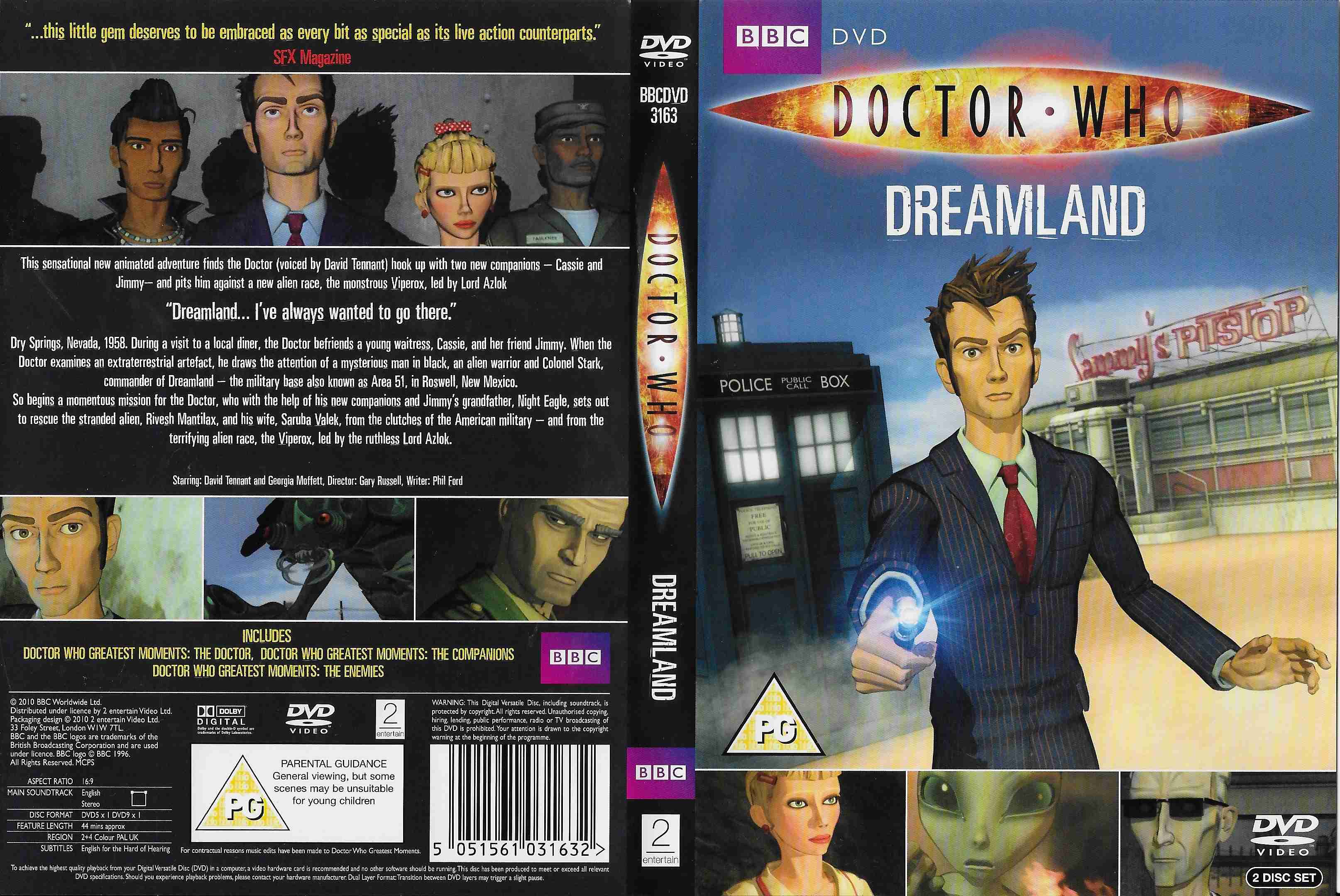 Back cover of BBCDVD 3163